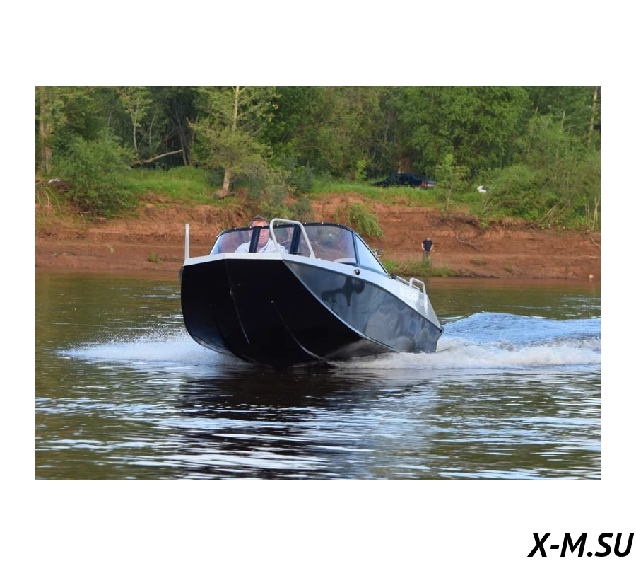 Алюминиевый катер WYATBOAT Неман 500 DC Алюминиевый катер WYATBOAT Неман 500 DC