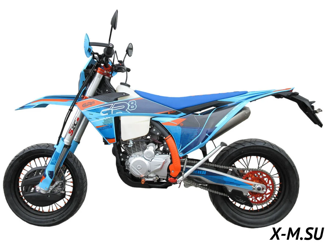 Мотоцикл GR8 F300L (4T NC300S EFI) Motard (2024 г.) ПТС Мотоцикл GR8 F300L (4T NC300S EFI) Motard (2024 г.) ПТС