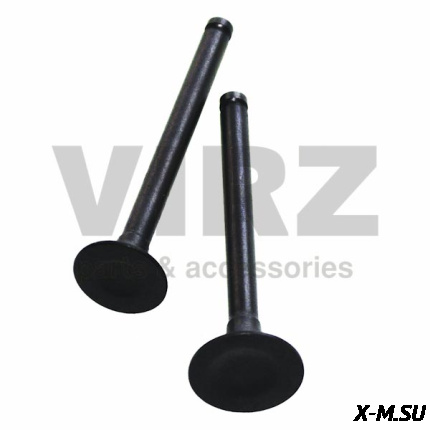 Клапаны (впуск/выпуск) 139QMB (GY6) (d=16/18,5) (l=64/64)