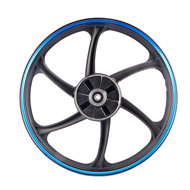 Диск колесный R17 задний 1.6-17 (литой) (барабан. 110мм) (6 закруг. лучей); IROK