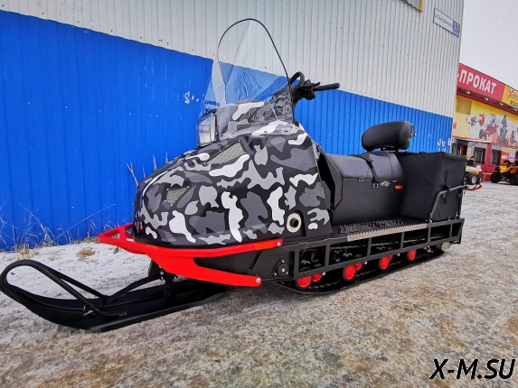 Снегоход STELS Мороз 600XL CVTech CAMO BLACK  2023