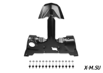 Защита днища PE (пластиковая) для снегохода AODES Snowcross