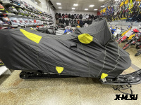 Чехол транспортировочный снегохода Stels Викинг черный полиэстеровая ткань Оксфорд ПРЕМИУМ качества