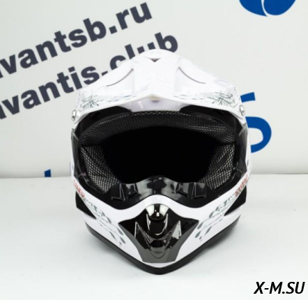 Шлем кроссовый Avantis Game 12, Белый