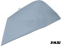 Стекло ветровое для лодки, левая половинка на Амур М (удлиненная боковая часть)