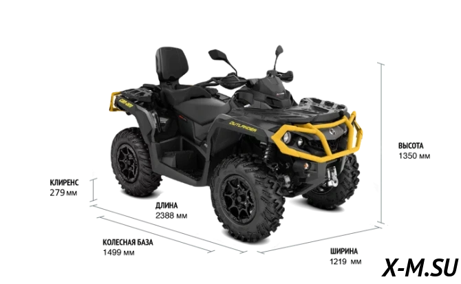 Квадроцикл BRP CAN-AM OUTLANDER MAX XT-P T 1000
