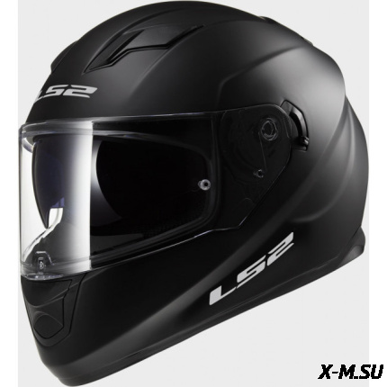Мотошлем LS2 FF320 STREAM EVO Solid черный матовый