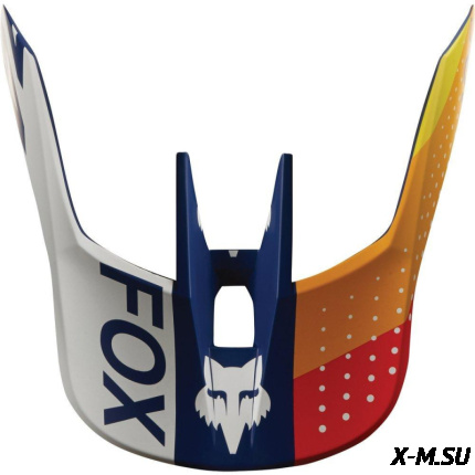 Козырек к шлему Fox V3 Helmet Visor Draftr Blue