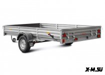 Прицеп для перевозки снегоходов, квадроциклов и вездеходов МЗСА 817718.012