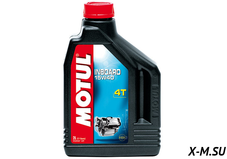 Масло моторное 15w40 4Т INBOARD 2л Р