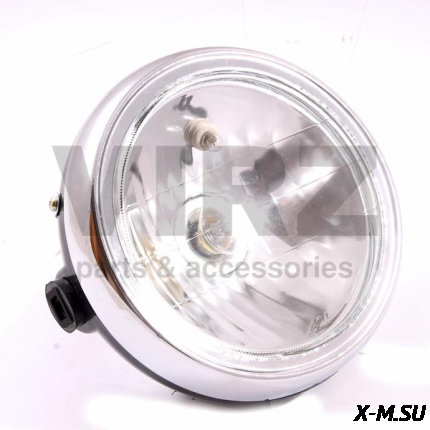 Фара головного света в сборе YBR125 (круг.)