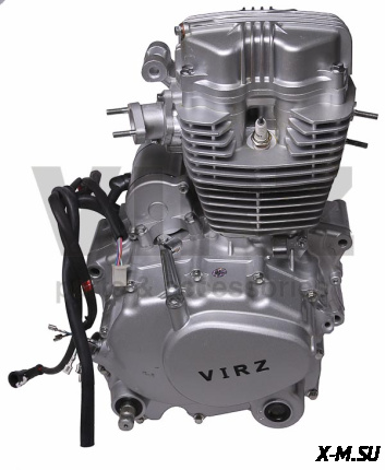 Двигатель в сборе 4Т 157FMI (CG125) 124,5см3 (МКПП) (N-1-2-3-4)