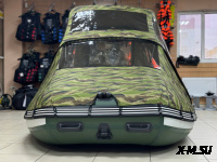 Ходовой комб. (носовой+основной) тент MISHIMO 430 LITE/PRO/LITE DF кмф зеленый (6)