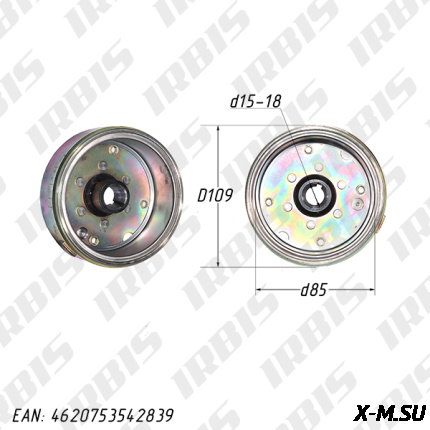 Ротор генератора 152QMI,157QMJ (GY6) (6 кат.)