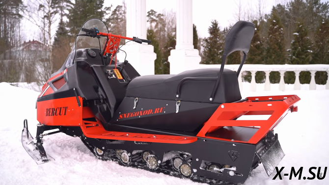 Миниснегоход Бурлак Беркут CS 20 л.с.