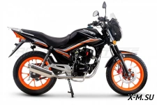 Мотоцикл дорожный ROCKOT SPECTRUM 150 (черный глянцевый, ЭПТС)