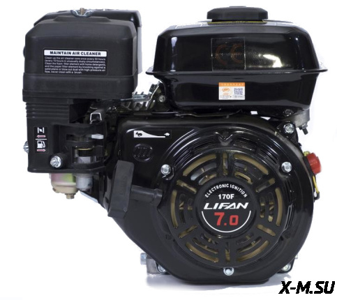 Двигатель Lifan 170F Eco D19, 3А