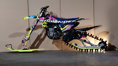 Гусеничный комплект SNOWRIDER SR104 TXR SPORT 2026 (гус. блок, трак, лыжа) для эндуро и кросс. мото