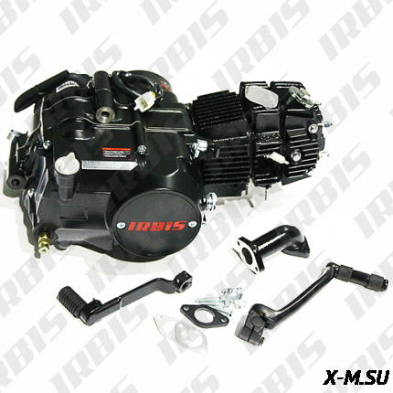 Двигатель в сборе 4Т 154FMI (CUB) 123,6см3 (МКПП) (N-1-2-3-4) (без э/стартера); 