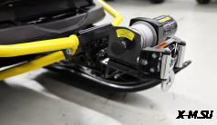 Кронштейн для крепления лебедки под квадрат (черный) S800 5900300