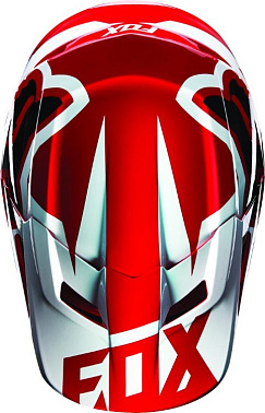 Козырек к шлему Fox V1 Helmet Visor Race Red