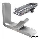 Упор переднего колеса мотоцикла с захватом