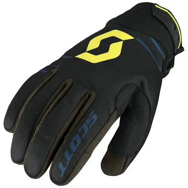 Перчатки 350 Insulated black/lime green